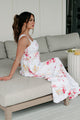 Treasured Times Tiered Floral Maxi Dress (White Multi) - NanaMacs