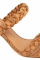 PREORDER Stylish Strut Braided Double Strap Heels (Glitter Cork) - NanaMacs