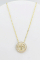 PREORDER Receiving Grace Cross Necklace (Gold) - NanaMacs