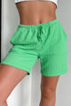 Good News Textured Shorts (Garden Green) - NanaMacs