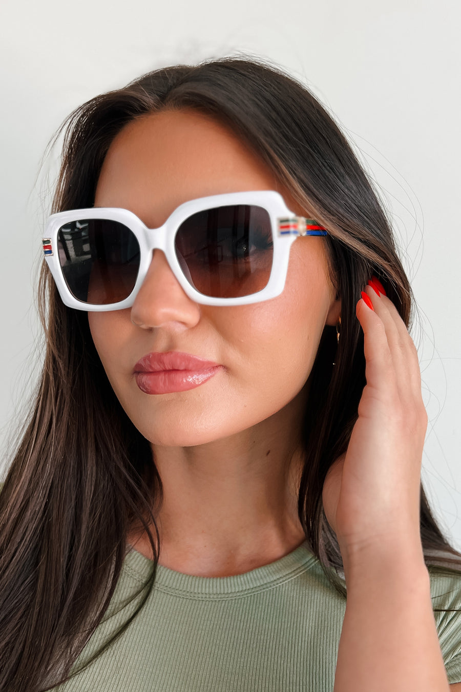Shady Vibes Square Frame Sunglasses (Multiple Color Options)