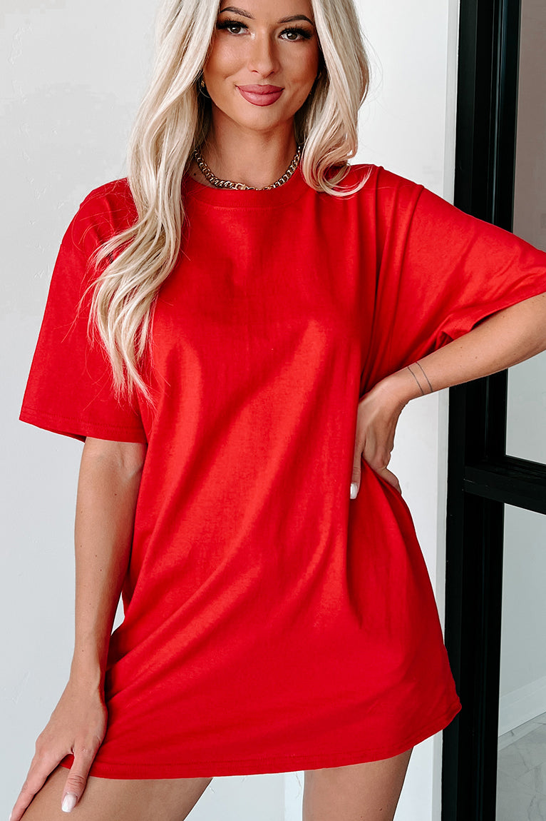 Short Sleeve T-Shirt (Red) - NanaMacs