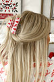 Take The Reins Holiday Theme Hair Clip (Red/White) - NanaMacs
