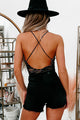 Adeline Lace Bodysuit (Black) - NanaMacs