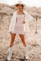 Femme Feelings Satin Rhinestone Detail Blazer (White) - NanaMacs