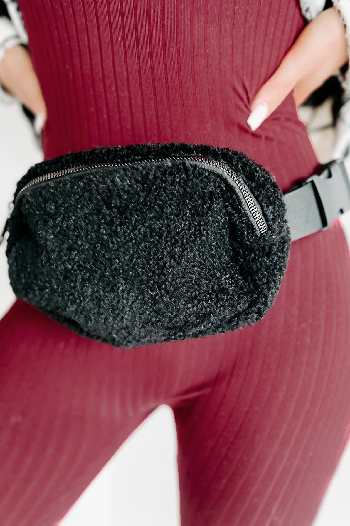 Sherpa Fanny Pack - Black