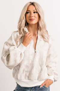 Hunker Down Papermoon Half-Zip Pullover (Camo) - NanaMacs