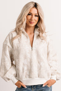 Hunker Down Papermoon Half-Zip Pullover (Camo) - NanaMacs