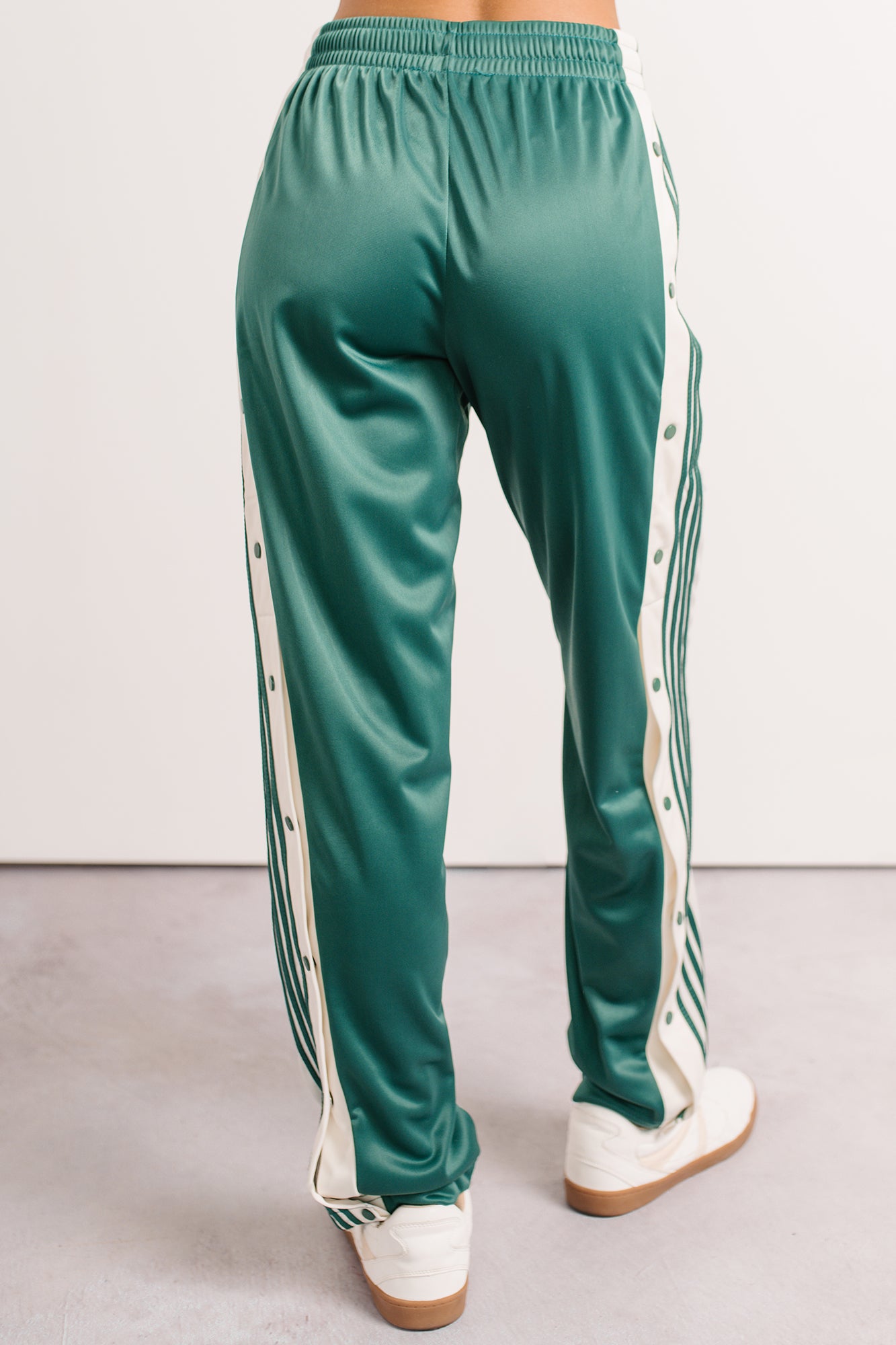 Athletic Ambition Side Snap Track Pants (Green)