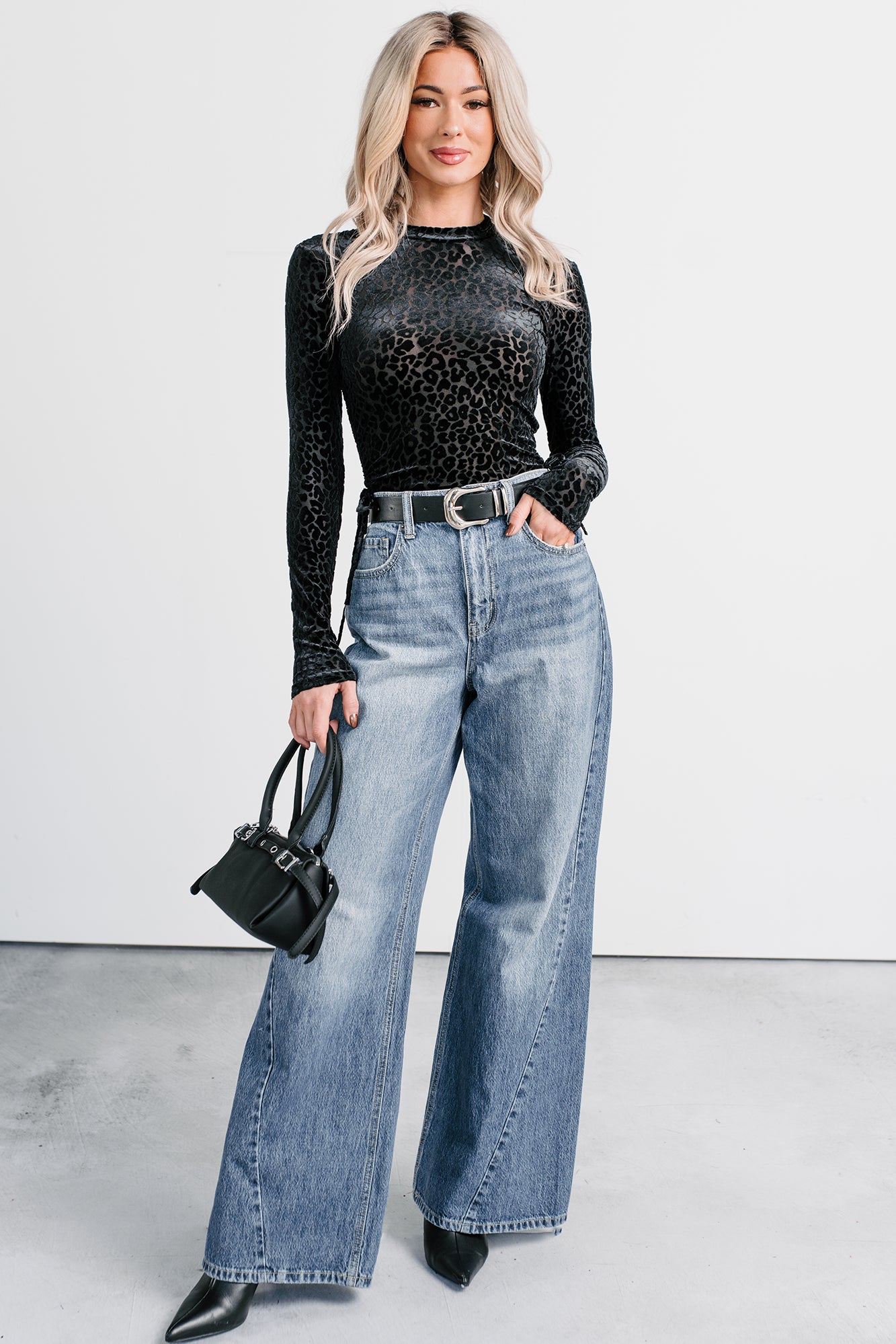 Jianna High Rise Wide Leg Cello Jeans (Medium) - NanaMacs