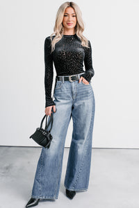 Jianna High Rise Wide Leg Cello Jeans (Medium) - NanaMacs