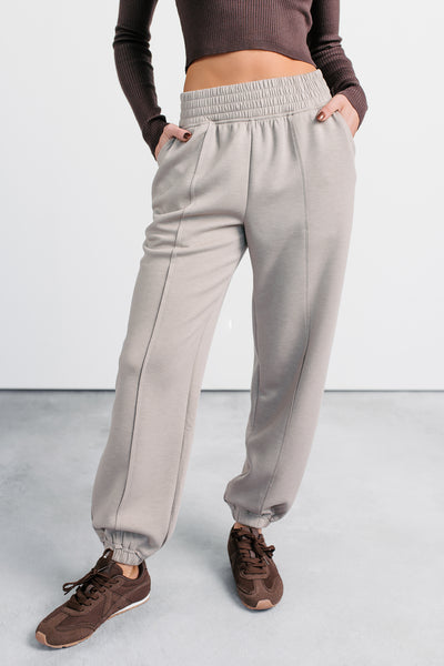 Play Like A Pro Jogger Style Sweatpants (Ash Mocha)