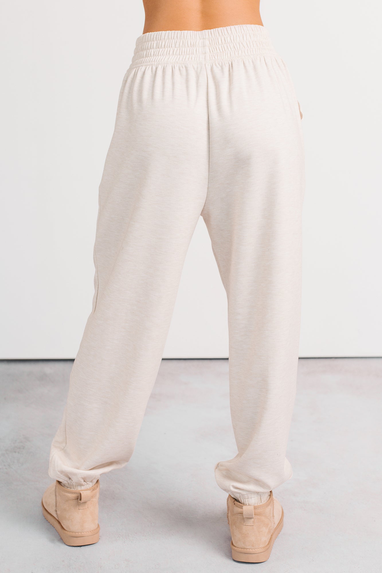 Play Like A Pro Jogger Style Sweatpants (H. Beige) - NanaMacs