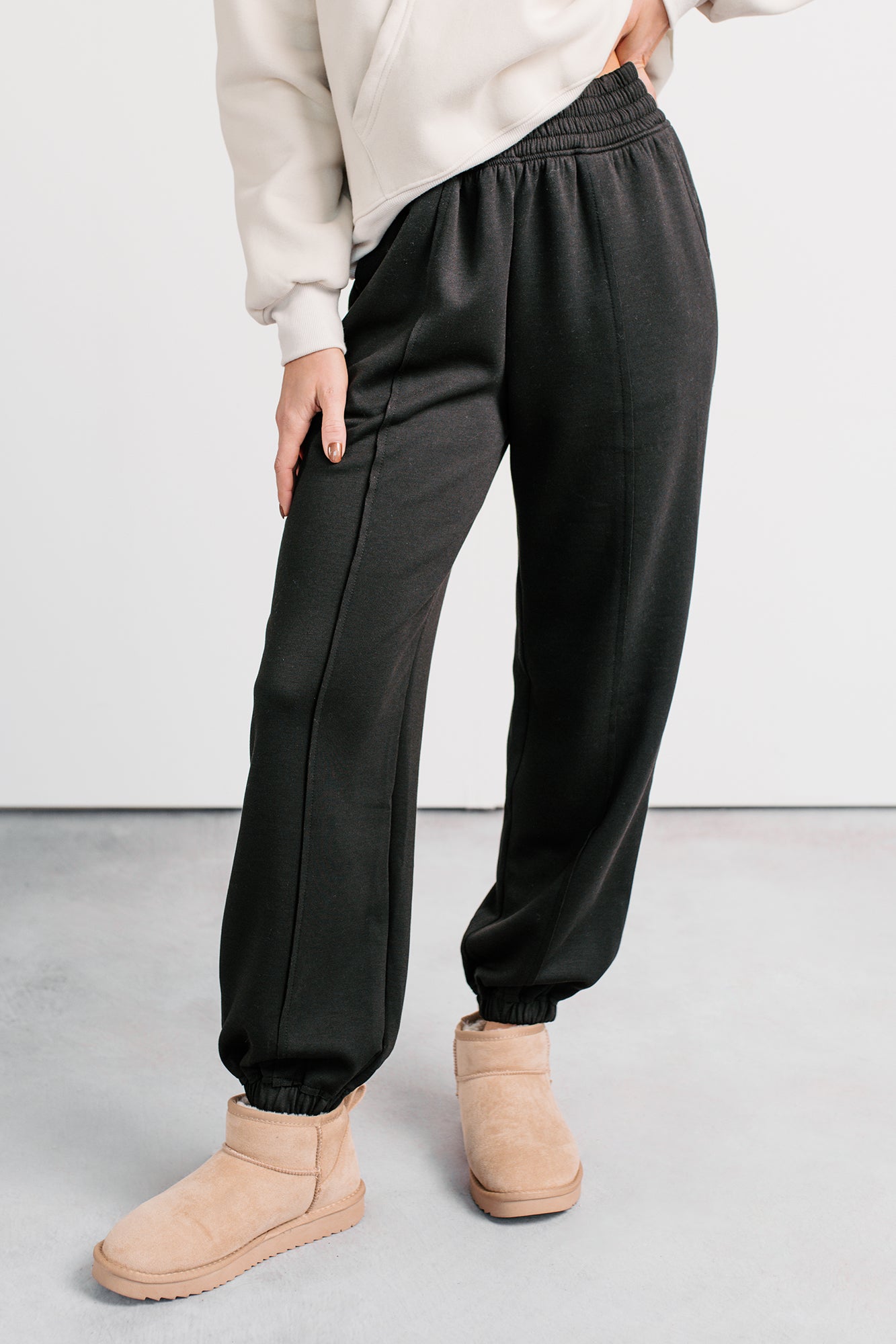 Play Like A Pro Jogger Style Sweatpants (Black) - NanaMacs