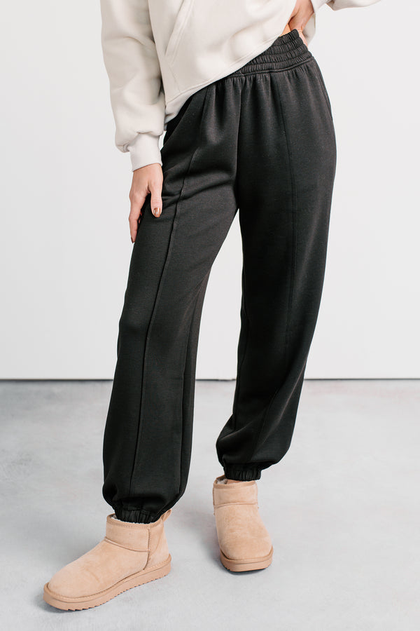 Play Like A Pro Jogger Style Sweatpants (Black) - NanaMacs