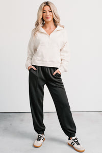 Play Like A Pro Jogger Style Sweatpants (Black) - NanaMacs