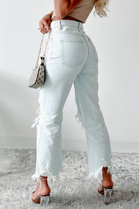 Getting Candid High Rise Crop Flare Vervet Jeans (Light) - NanaMacs