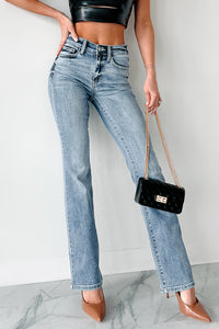 Tucker Judy Blue Mid Rise Bootcut Jeans (Light) - NanaMacs