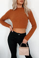 Armie Cut-Out Back Top (Rust) - NanaMacs