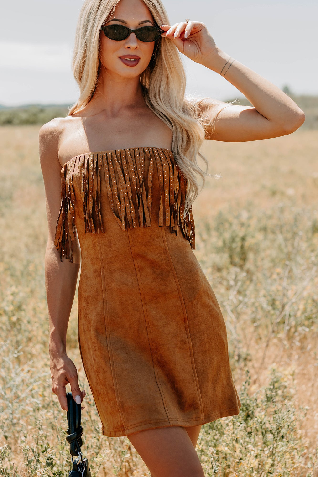 vintage western fringe dress Clifford Olson Suede Womens Vintage Fringe Denim Embroidered Western Dress Women's Vintage Western Fringe Button