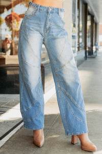 Martin High Rise Balboa Barrel Jeans (Medium) - NanaMacs