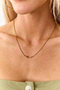 Classic Ease Cross Pendant Necklace (Gold) - NanaMacs