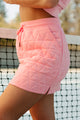 Feeling Coy Quilted Mini Skirt (Pink) - NanaMacs