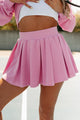 Coming In Clutch Reversible Shrug Top & Skirt Set (Candy Pink) - NanaMacs