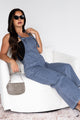 Hazen Knot Strap Zenana Overalls (Blackberry) - NanaMacs