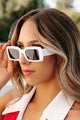 Frame Of Mind Rectangular Frame Sunglasses (Multiple Color Options) - NanaMacs