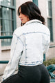 Quick Thinking Sherpa Denim Jacket (Acid Blue) - NanaMacs