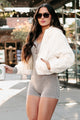 Heavenly Feels Faux Fur Hooded Jacket (Ivory) - NanaMacs