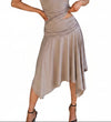 Effortless Babe Handkerchief Flowy Skirt (Taupe) - NanaMacs