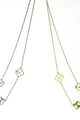 Trust My Luck 18K Gold Plated Layered Necklace (Gold) - NanaMacs