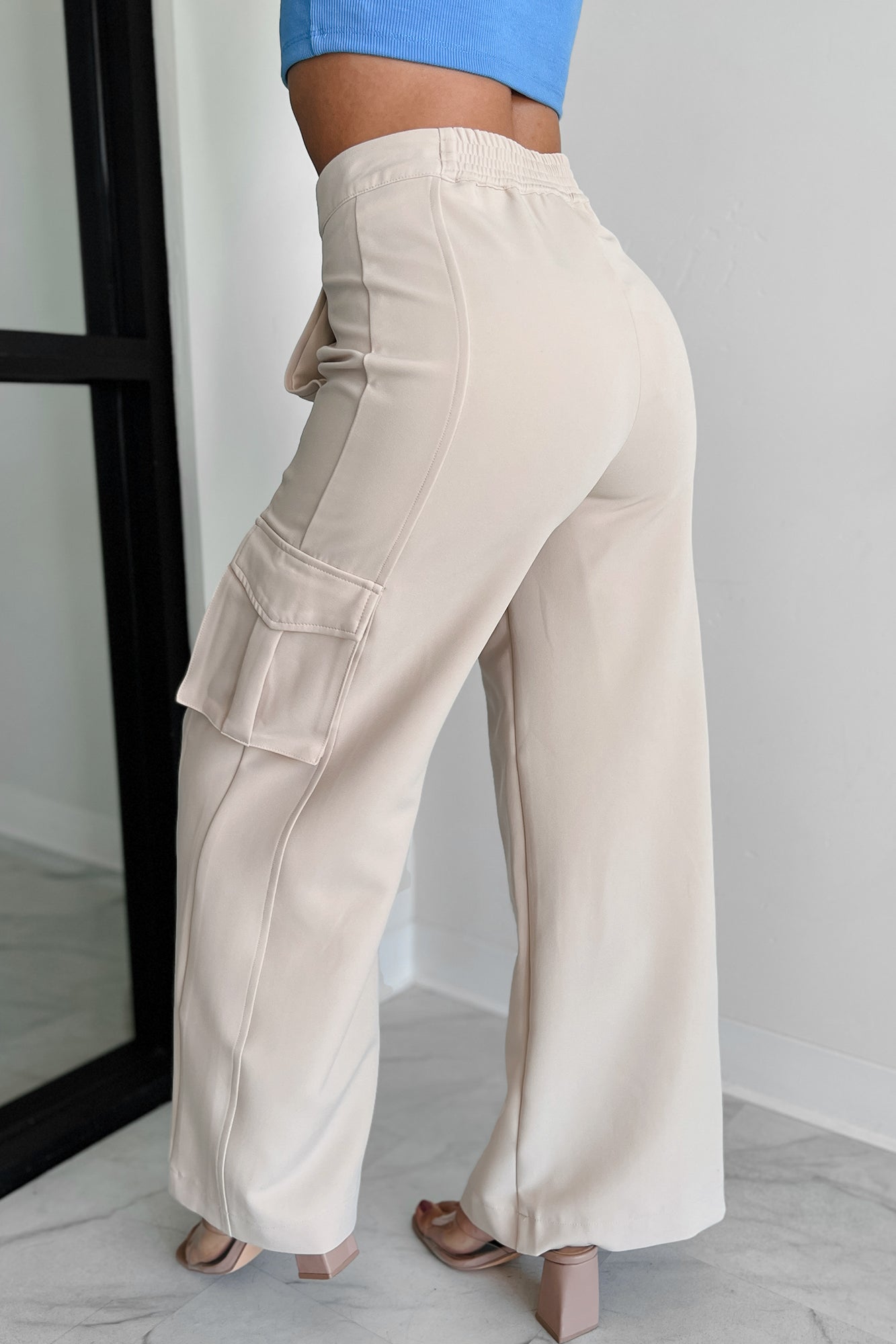 Finally On Time Cargo Pants (Taupe) · NanaMacs