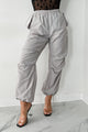 DOORBUSTER Gibbs Nylon Parachute Pants (Grey) - NanaMacs