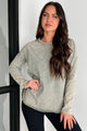 Emmett Mineral Wash Long Sleeve Top (Sage) - NanaMacs