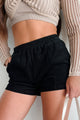 Acceptable Compromise Corduroy Shorts (Black) - NanaMacs