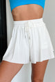 Cross-Fit Crush Active Shorts (White) - NanaMacs