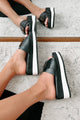 Panama City Chic Platform Sandals (Black) - NanaMacs