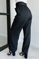 Confident Appeal Wide Leg Pants (Black) - NanaMacs