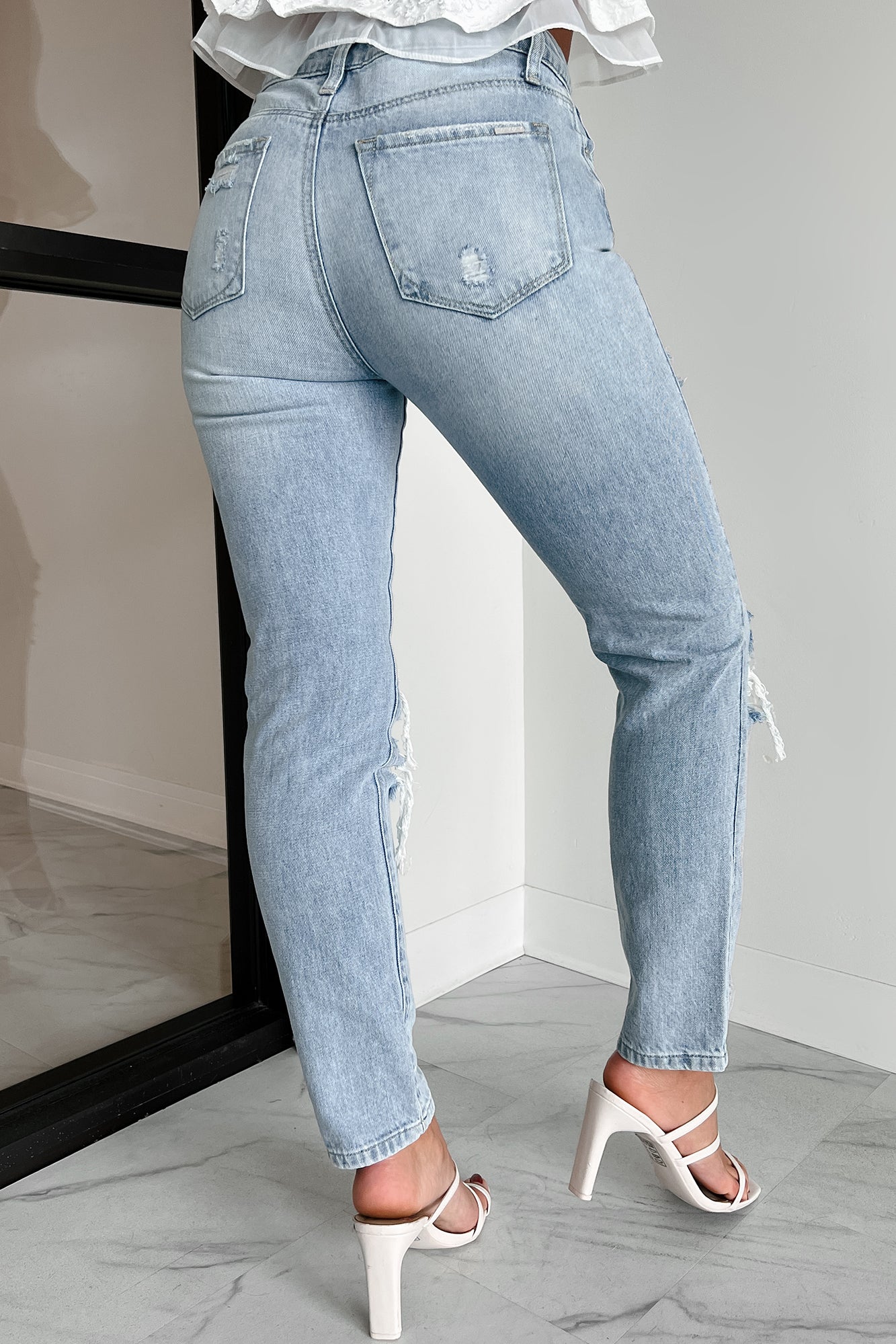 Buy Carter Mid Rise Girlfriend Jeans for USD 78.00