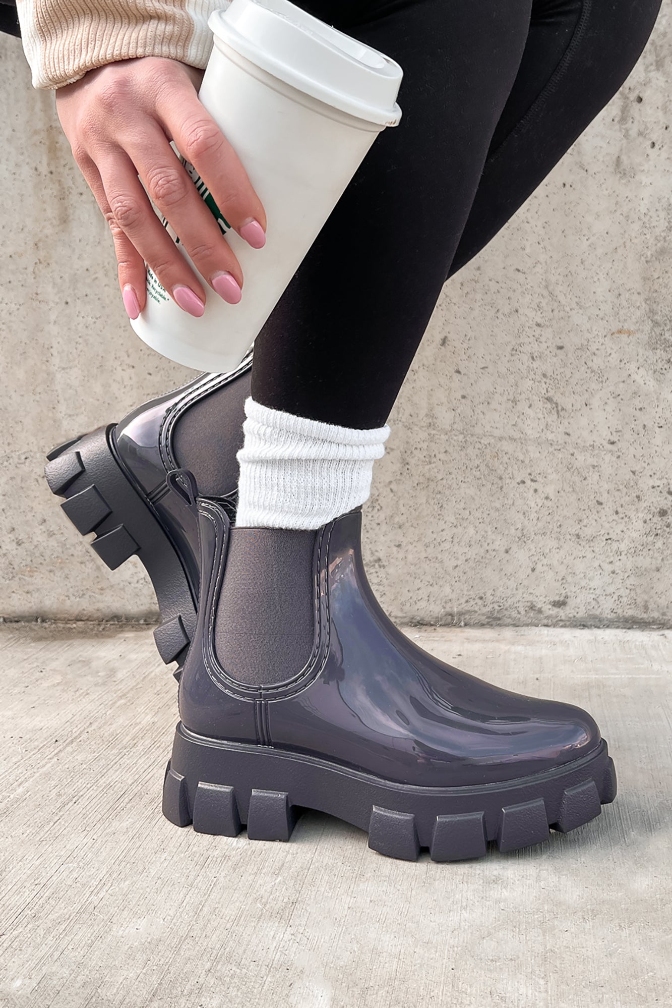 Chelsea style hotsell rain boots