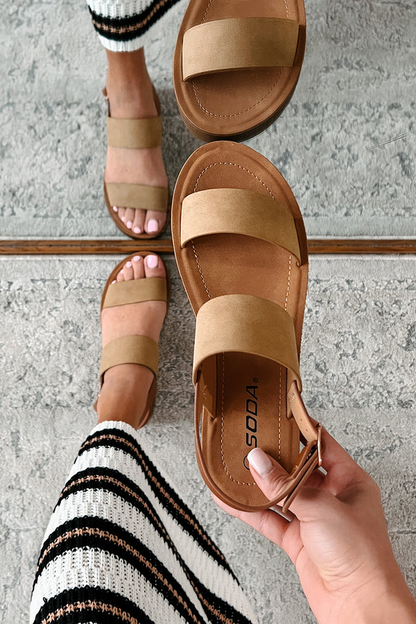 Remus Slingback Sandals (Camel) - NanaMacs