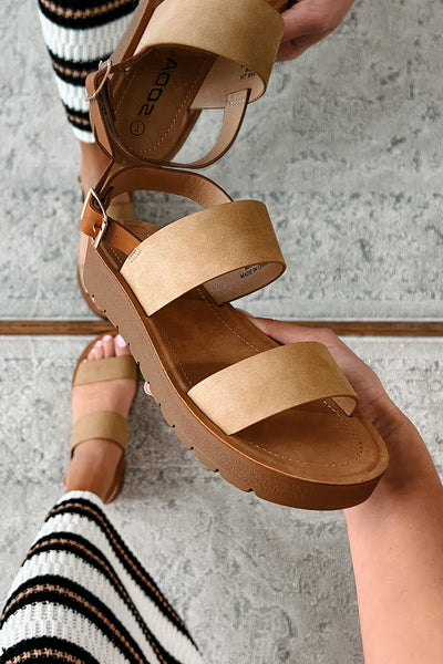 Remus Slingback Sandals (Camel) - NanaMacs