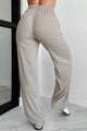 Slowing Time Down Wide Leg Linen Pants (Ash Mocha) - NanaMacs