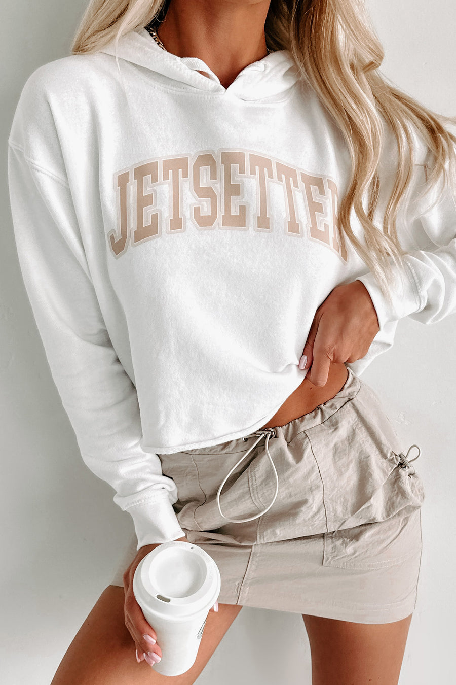 "Jetsetter" Graphic - Multiple Shirt Options (White) - Print On Demand - NanaMacs