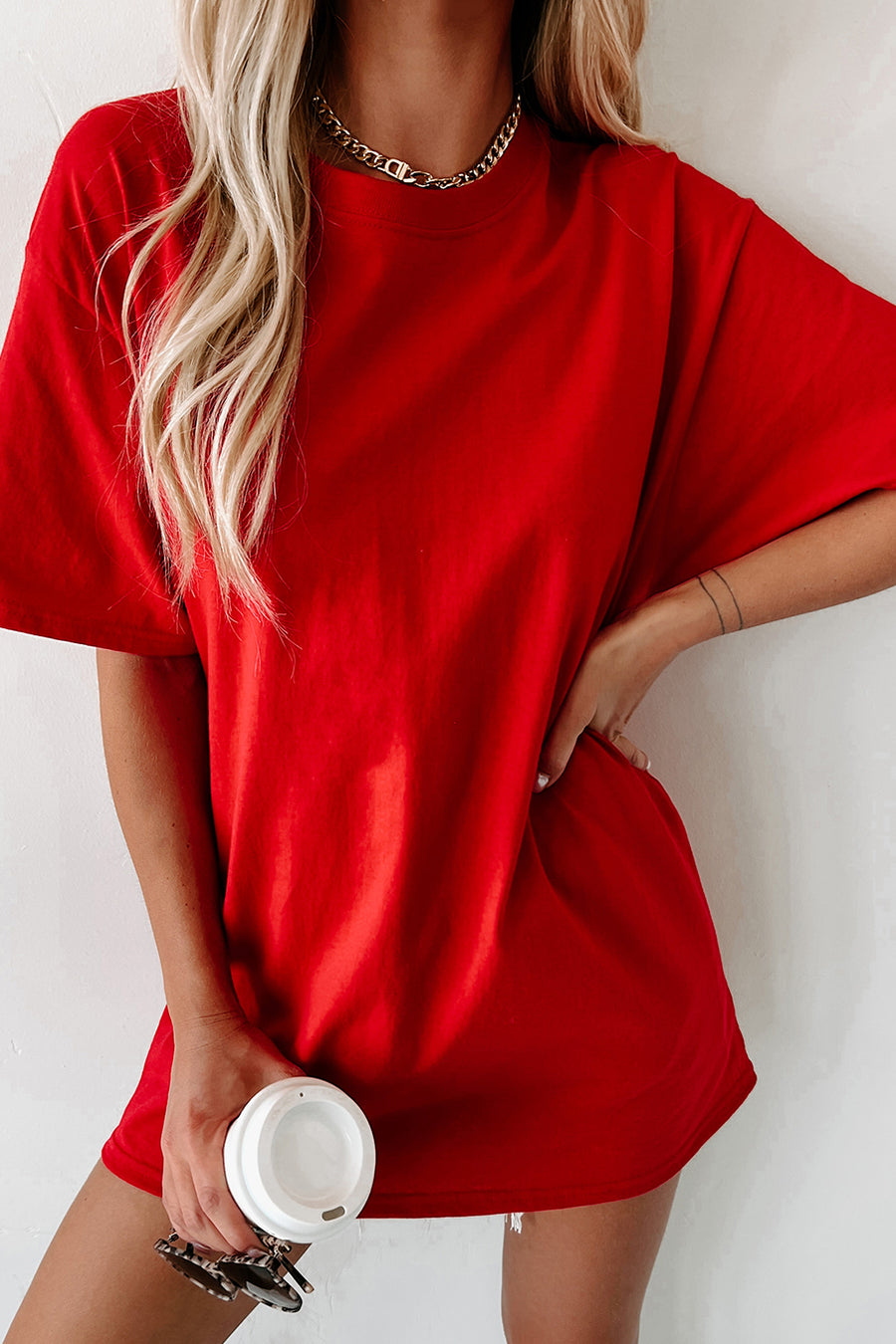 Short Sleeve T-Shirt (Red) - NanaMacs