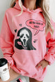 "You Hang Up First" Graphic Hoodie (Candy Pink) - Print on Demand - NanaMacs