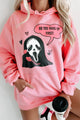 "You Hang Up First" Graphic Hoodie (Candy Pink) - Print on Demand - NanaMacs